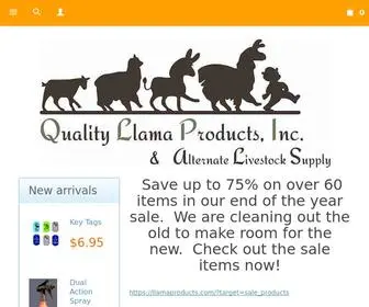 LLamaproducts.com(Catalog) Screenshot