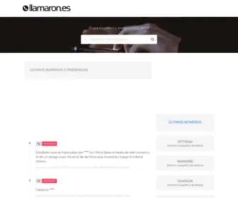 LLamaron.es(Directorio) Screenshot