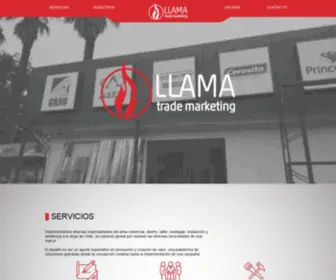 LLamatm.cl(Llama Trade Marketing) Screenshot