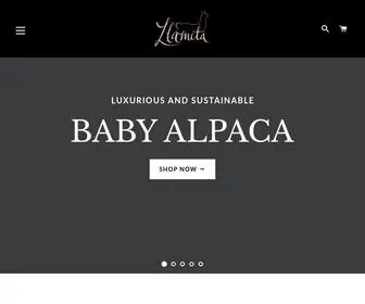 LLamitaboutique.com(LLAMITA l Luxury Baby Alpaca Outerwear) Screenshot