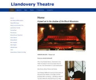 LLandoverytheatre.com(Llandovery Theatre) Screenshot