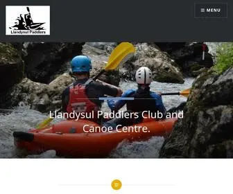 LLandysul-Paddlers.org.uk(Llandysul Paddlers Club and Canoe Centre) Screenshot