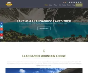 LLanganucolodge.com(Llanganuco Mountain Lodge) Screenshot