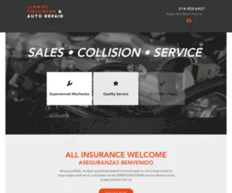 LLanoscollision.com(Collision Repair) Screenshot