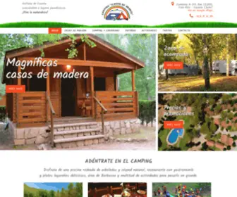 LLanosdearance.com(Magníficas casas de madera · Zona de Acampada) Screenshot