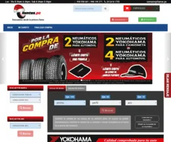 LLantas.pe(Tienda de llantas online) Screenshot