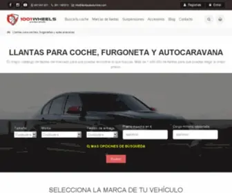LLantasdealuminio.com(Llantas para coches) Screenshot