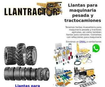 LLantasparamaquinaria.com(Llantas para maquinaria pesada y refacciones) Screenshot