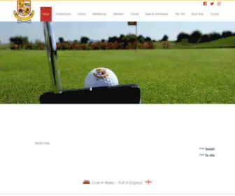 LLanymynechgolfclub.co.uk(Llanymynech Golf Club) Screenshot