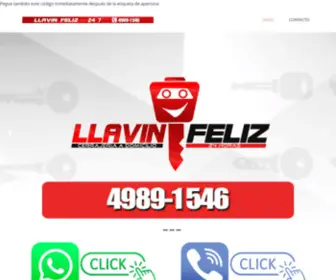 LLavinfeliz.com(Cerrajería) Screenshot