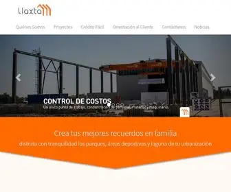 LLaxta.com(Llaxta, tu casa propia mucho más fácil Llaxta, tu casa propia mucho más fácil) Screenshot