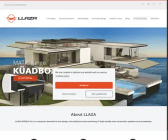 LLaza-Awnings.com(Llaza) Screenshot