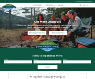 LLbeanoutdoors.com(L.L.Bean Outdoor Discovery Programs) Screenshot