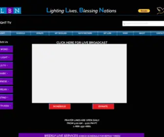 LLBnhislight.com(LLBN Loma Linda Broadcasting Network) Screenshot