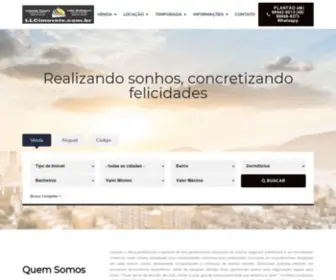 LLcimoveis.com.br(Corretores de Imóveis) Screenshot