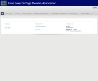 LLcoa.org(Lime Lake home active web) Screenshot