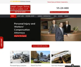 LLDD.net(Workers Compensation Attorney in West Des Moines) Screenshot