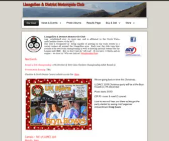 LLDMCC.co.uk(Llangollen & District Motorcycle Club) Screenshot