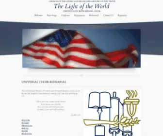 LLdmusachoir.org(LLDM United States Monumental Choir) Screenshot