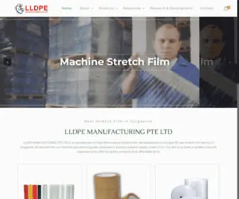 LLdpe.com.sg(LLDPE MANUFACTURING PTE LTD) Screenshot