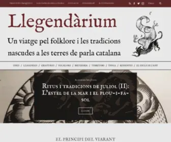 LLegendesdecatalunya.cat(Llegendàrium) Screenshot