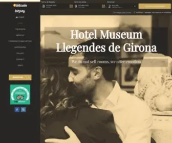 LLegendeshotel.com(Hotel Llegendes) Screenshot