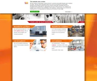 LLG.de(Lab Logistics Group) Screenshot