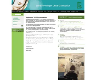 LLG.dk(Forside) Screenshot