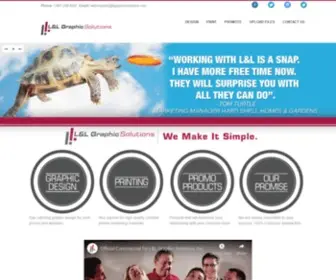 LLgraphicsolutions.com(We make it simple) Screenshot