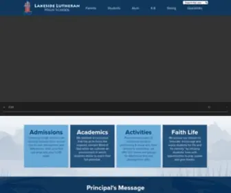 LLHS.org(A secondary school) Screenshot