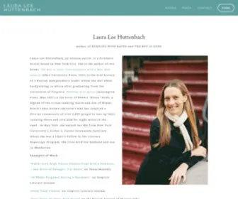LLhuttenbach.com(Laura Lee Huttenbach) Screenshot