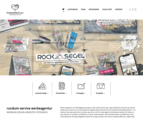 LLLdesign.de(Livelovelifedesign WERBEAGENTUR) Screenshot