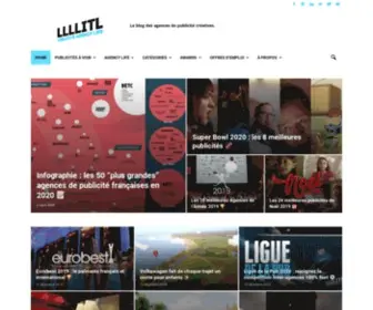 LLLLitl.fr(Le blog des agences de publicité créatives) Screenshot