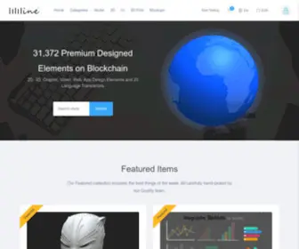 LLLLLine.com(Digital Products Marketplace) Screenshot
