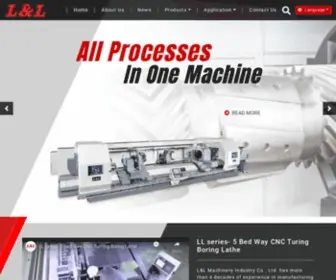 LLmachinery.com.tw(CNC machine) Screenshot