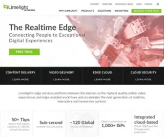 LLNW.net(Limelight Networks is a premier content delivery network (CDN)) Screenshot