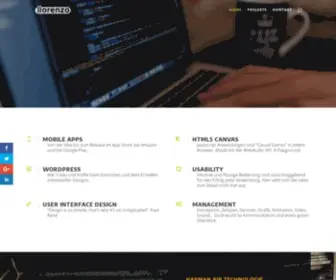LLorenzo.de(APP ENTWICKLUNG) Screenshot