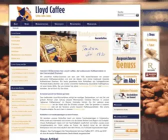 LLoyd-Caffee.de(Lloyd Caffee GmbH) Screenshot