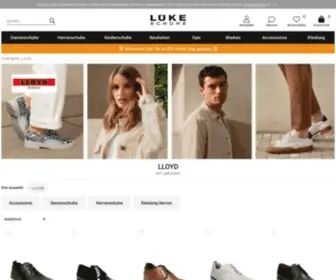 LLoyd-Shop.de(LLOYD im Schuhe Lüke Online) Screenshot