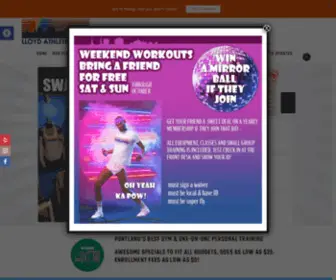 LLoydac.com(Portland's Best Gym & One) Screenshot