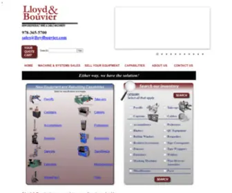 LLoydbouvier.com(Lloyd Bouvier Wire and Cable) Screenshot