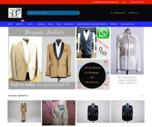 LLoydbp4.co.uk(Bespoke Tailoring) Screenshot