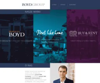 LLoydgroup.pl(Lloyd Group) Screenshot