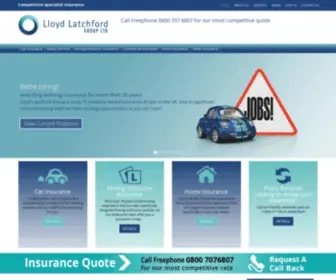 LLoydlatchfordgroup.co.uk(Lloyd Latchford Group wholesale car) Screenshot