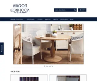 LLoydloom-UK.co.uk(Maycroft Lloyd Loom) Screenshot