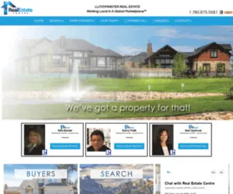 LLoydminsterrealestatecentre.com(Lloydminster Real Estate: Lloydminster REALTORS® Real Estate Careers) Screenshot