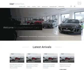 LLoydpremiumcars.com(Prestige Cars) Screenshot