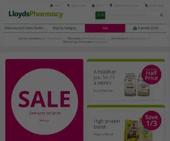LLoydspharmacy.com(Online Pharmacy) Screenshot