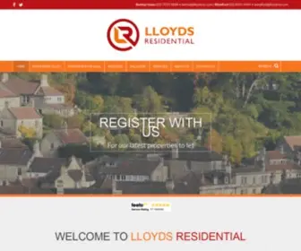 LLoydsres.com(Letting Agent Bethnal Green) Screenshot