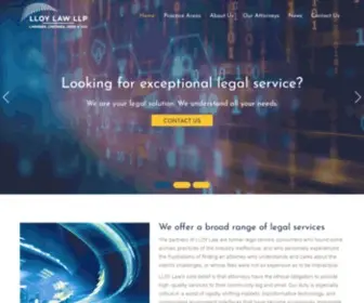 LLoylaw.com(LLOY Law) Screenshot